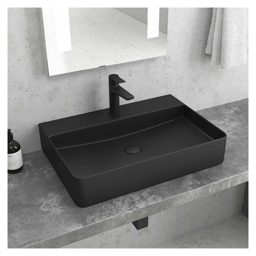 LTLAVOAR BAIE KARAG PE BLAT NEGRU MAT LT-2173-SMB 500X420X120MM LTLAVOAR BAIE KARAG PE BLAT NEGRU MAT LT-2173-SMB 500X420X120MM