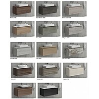 Set mobilier baie KARAG, IKAROS 65, laccato, IK65L, 630x450x850 mm Set mobilier baie KARAG, IKAROS 65, laccato, IK65L, 630x450x850 mm