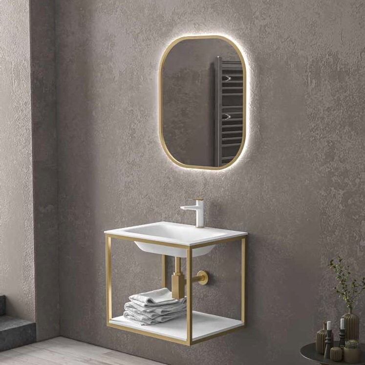 Set mobilier baie KARAG, NEW SOSPESO 60, NES60G, 600x460x500 mm Set mobilier baie KARAG, NEW SOSPESO 60, NES60G, 600x460x500 mm