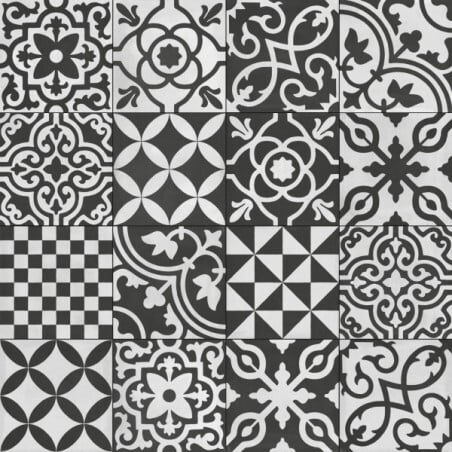 Gresie RAGNO by MARAZZI, CONTRASTI DECORO MIX ANTRACIT R7H4, 20X20 mp/cutie 0.96 Gresie RAGNO by MARAZZI, CONTRASTI DECORO MIX ANTRACIT R7H4, 20X20 mp/cutie 0.96
