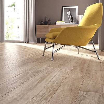 Gresie tip parchet RAGNO by MARAZZI, WOODLIVING ROVERE BIONDO 20X120, R40F, mp/cutie 0.72