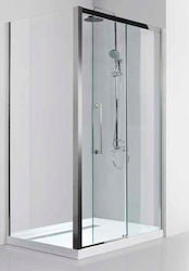 CABINA DUS S/S400  128X190 8MM CLEAR