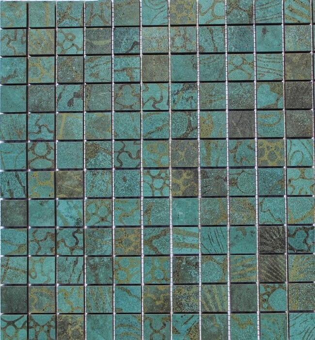 MOZAIC TRACE MINT DECOR 2.3X2.3 MOZAIC TRACE MINT DECOR 2.3X2.3
