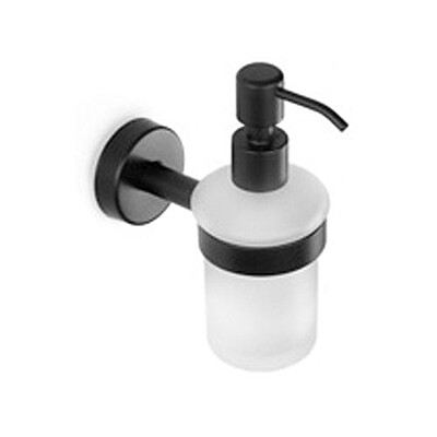 DISPENSER SAPUN KARAG, UNO NERO OPACO 180155  11 x 7 x 16 h cm
