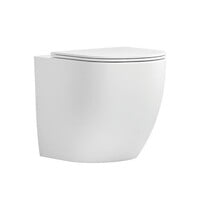 Vas WC STATIV KARAG, MILOS LT-2141D-RMW ALB LUCIOS, CU CAPAC SOFT CLOSE LT-046E-NW INCLUS Vas WC STATIV KARAG, MILOS LT-2141D-RMW ALB LUCIOS, CU CAPAC SOFT CLOSE LT-046E-NW INCLUS
