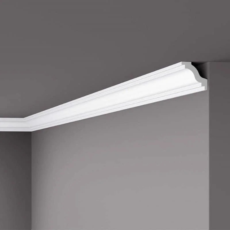 Cornisa decorativa WT6, duropolimer, 40x40x2000 mm Cornisa decorativa WT6, duropolimer, 40x40x2000 mm